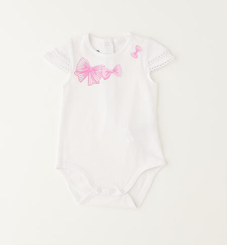 Baby girl bodysuit WHITE