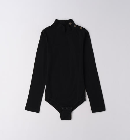 Body per ragazza NERO-0658