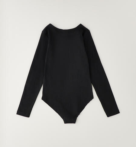Body per ragazza NERO-0658