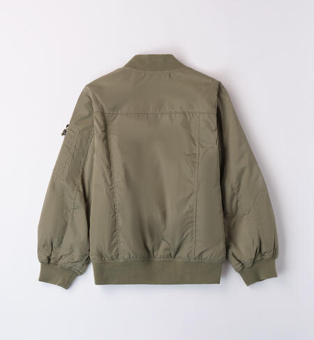Children's bomber jacket VERDE MILITARE-4751