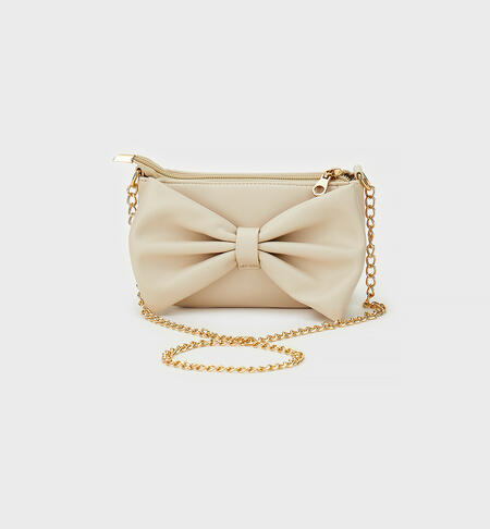 Girls' shoulder bag BEIGE
