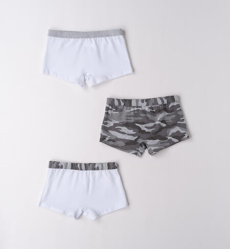 Boxer per bambino GRIGIO-GRIGIO-6BTZ