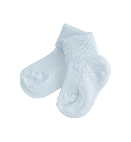 Newborn boy cotton socks from 0 to 18 months iDO SKY-3871
