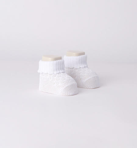Calzine neonati BIANCO