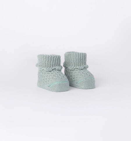 iDO baby girl socks L.GREEN-4136