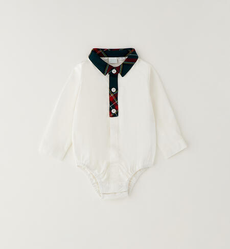 Baby bodysuit shirt CREAM