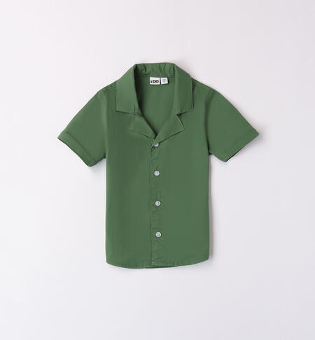 Boys' short-sleeved shirt VERDE-4725