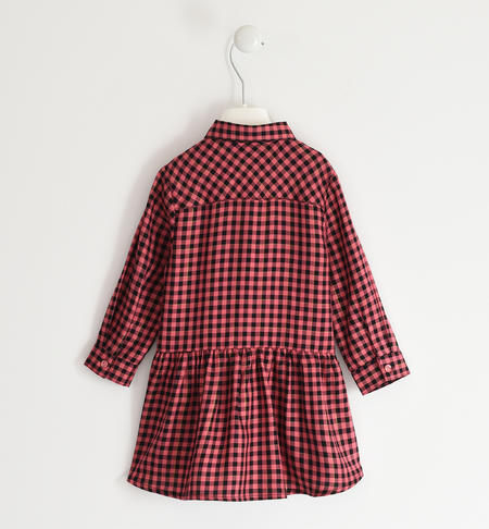 Girls checked shirt from 9 months to 8 years iDO SLATE ROSE-2527