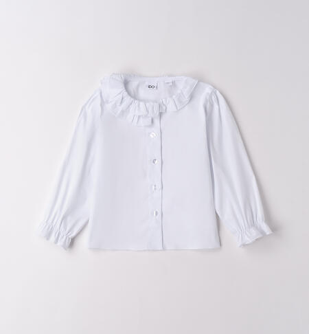 Camicia bambina elegante BIANCO