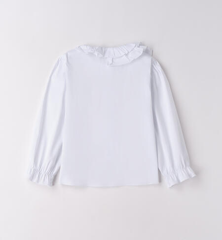 Camicia bambina elegante BIANCO-0113