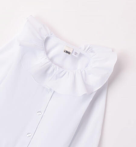 Camicia bambina elegante da 9 mesi a 8 anni iDO BIANCO-0113