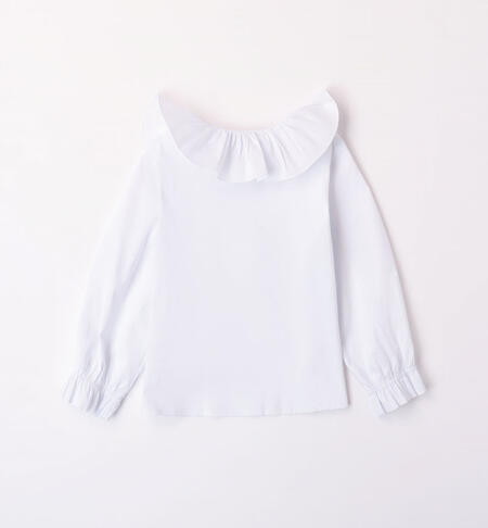 Camicia bambina elegante da 9 mesi a 8 anni iDO BIANCO-0113