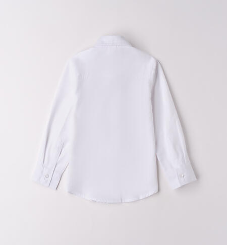 Camicia bambino cerimonia BIANCO-0113