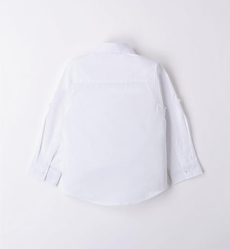 Camicia bambino da 9 mesi a 8 anni iDO BIANCO-0113