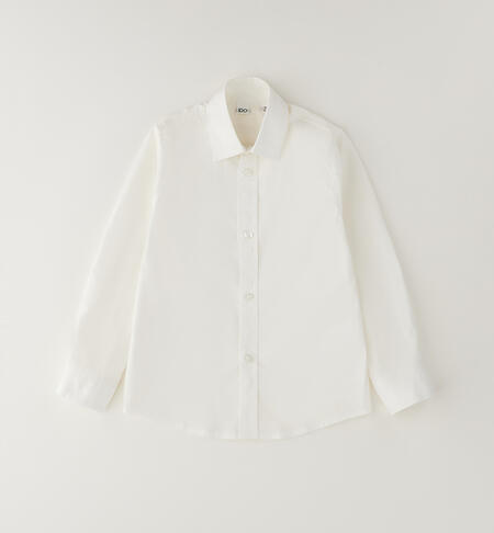 Camicia bianca bambino BIANCO