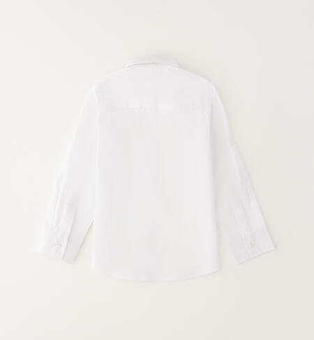 Camicia bianca bambino BIANCO-0113