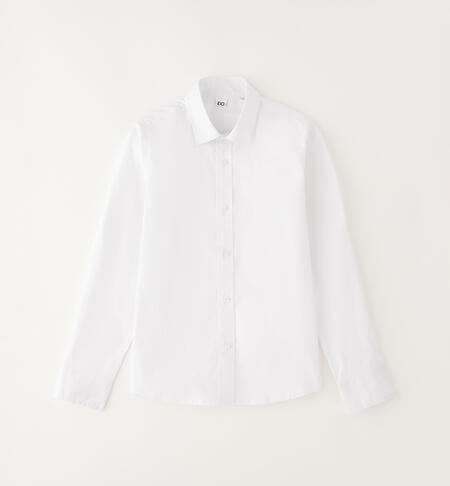 Camicia bianca da ragazzo BIANCO