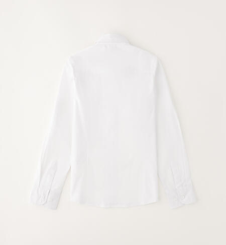 Camicia bianca da ragazzo BIANCO-0113