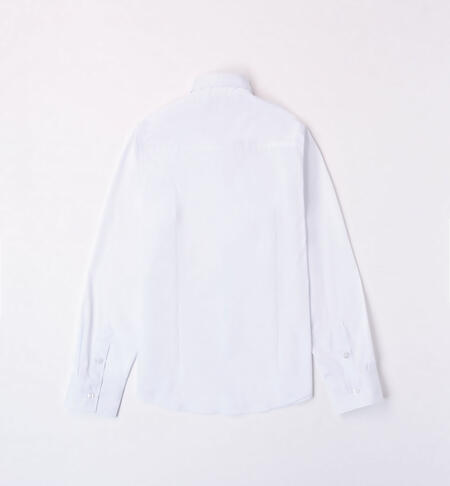 iDO white shirt for boys from 8 to 16 years BIANCO-0113