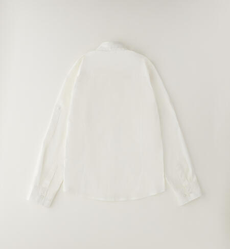 Camicia bianca ragazzo BIANCO-0113