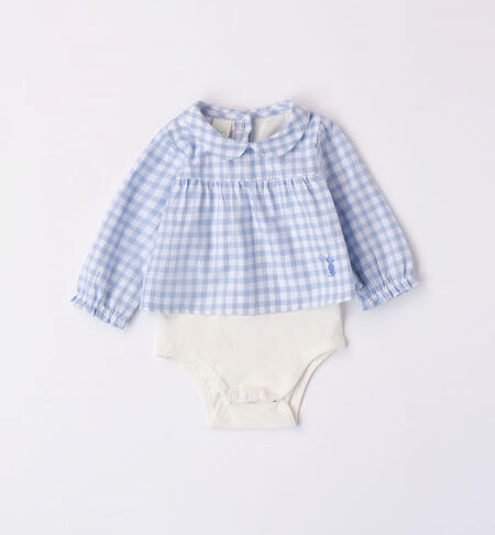 iDO shirt bodysuit for baby girls from 1 to 24 months AVION-3621