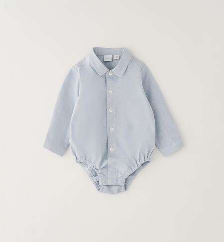 Baby body shirt LIGHT BLUE