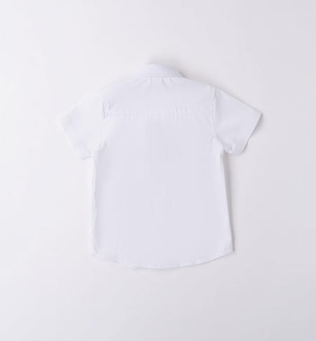 Camicia classica bambino da 9 mesi a 8 anni iDO BIANCO-0113