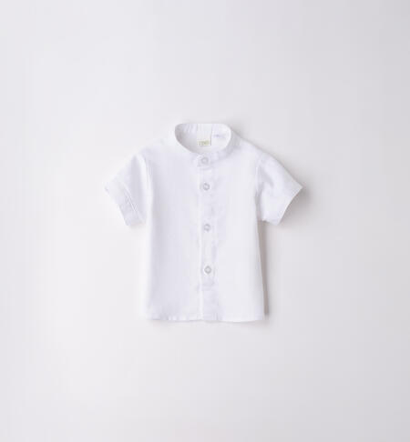 Camicia coreana bimbo BIANCO