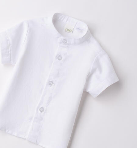 Camicia coreana bimbo BIANCO-0113