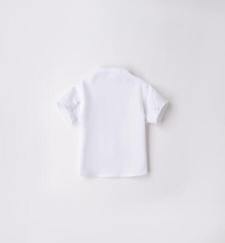 Camicia coreana bimbo BIANCO-0113