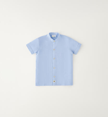 Camicia coreana bimbo BLU