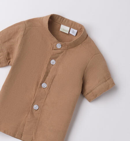 Camicia coreana bimbo NOCCIOLA-0937