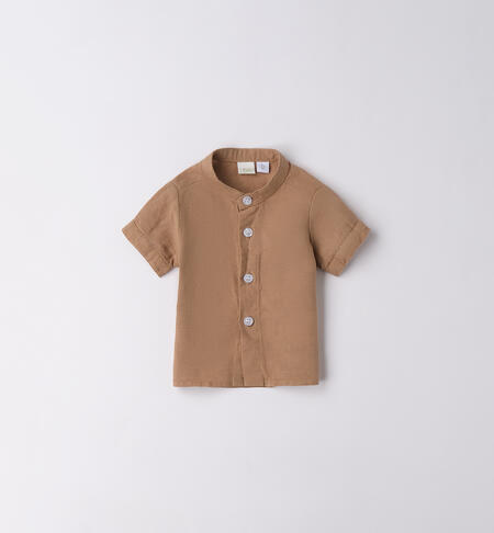 Camicia coreana bimbo NOCCIOLA-0937