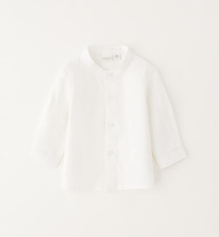 Camicia coreana neonato BIANCO