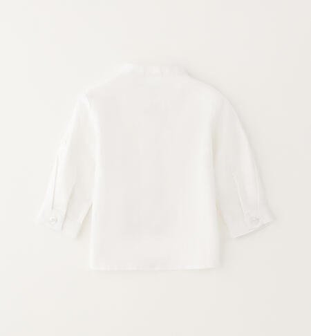 Camicia coreana neonato BIANCO-0113
