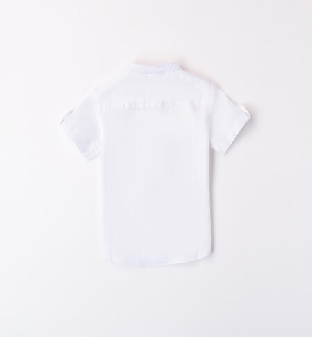 Camicia coreana per bambino BIANCO-0113