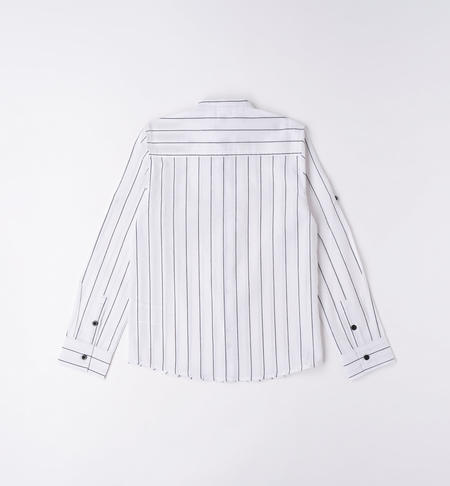 Camicia coreana ragazzo da 8 a 16 anni iDO NERO-0658