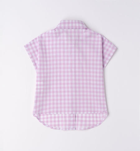 iDO short shirt for girls from 8 to 16 years LILLA-3321