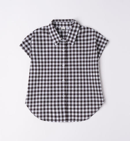 Girl's short shirt BLACK