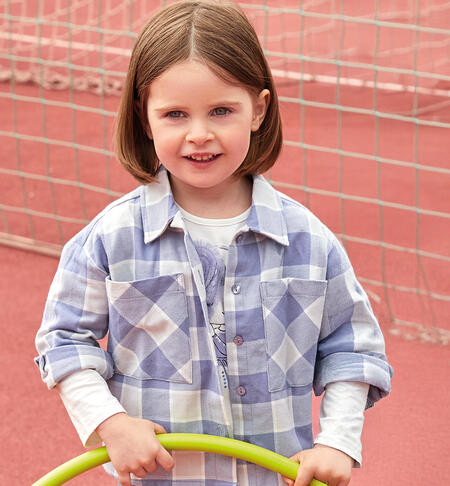Camicia da bambina GRIGIO