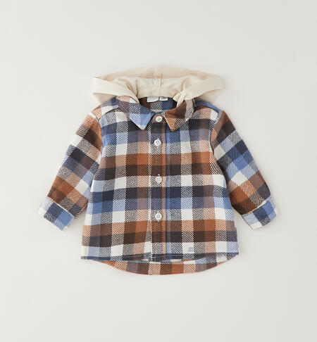Camicia da neonato iDOMini MARRONE
