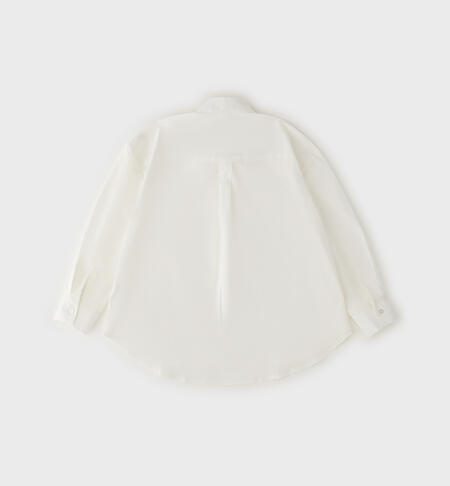 iDO girls' shirt BIANCO-0113