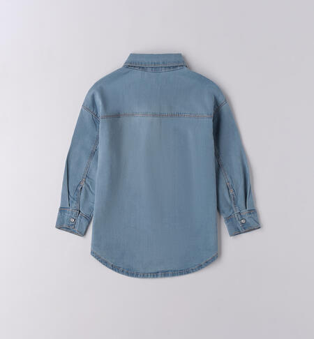 Camicia di jeans bambina LAVATO CHIARISSIMO-7300
