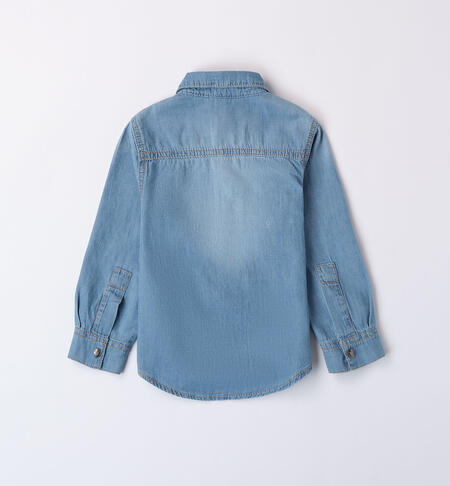 Camicia di jeans per bambino LAVATO CHIARISSIMO-7300