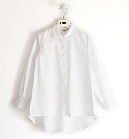 Girl elegant shirt from 8 to 16 years old iDO BIANCO-0113