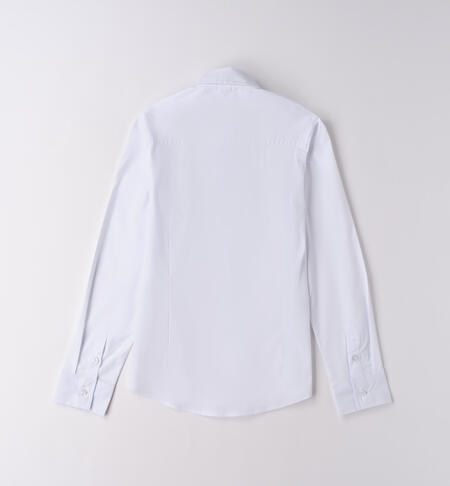 Camicia elegante ragazzo BIANCO-0113