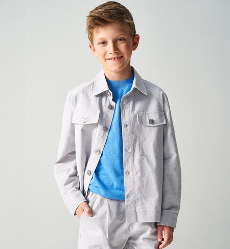 Camicia iDO da ragazzo GRIGIO