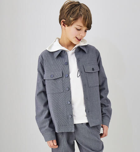 Camicia iDO per ragazzo GRIGIO