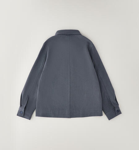 Camicia iDO per ragazzo GRIGIO SCURO-3846