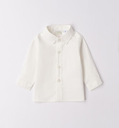 Camicia neonato iDO PANNA